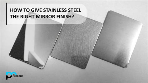 mirror stainless steel finish